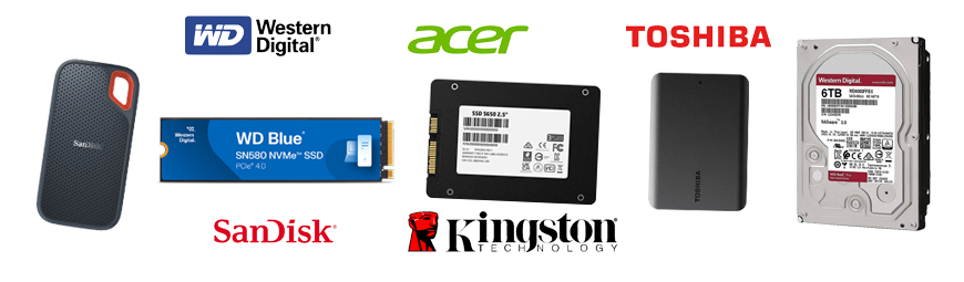 Grupo de Almacenamiento Discos Interno y Externo